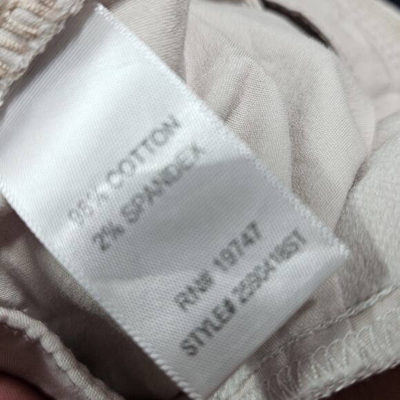 Light Pink Cotton Blend Shorts Size 8 - Picture 4 of 4